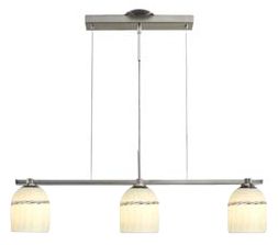 Bimbi White Band Linear Suspension by Oggetti Luce - Starlight Lighting USA and Canada